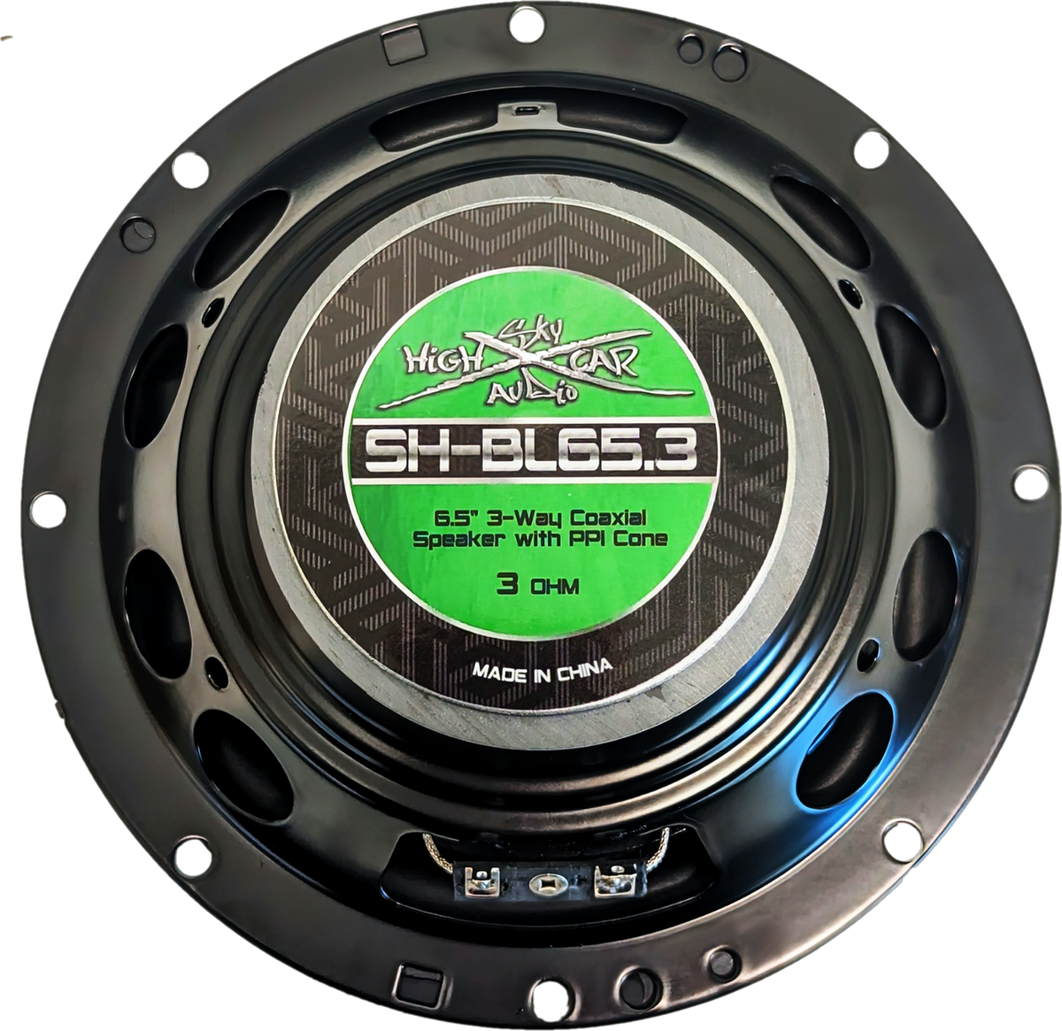 Sky High Car Audio BL65.3 6.5" Coaxial 3 Ohm Speakers Pair - Sold by Audio Sellerz