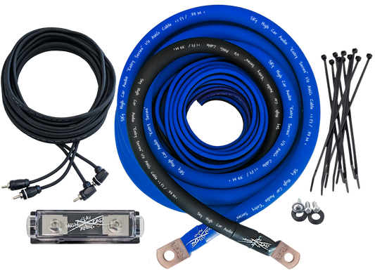 Sky High Car Audio CCA 1/0 E-Series Amp Kit - Audio Sellerz