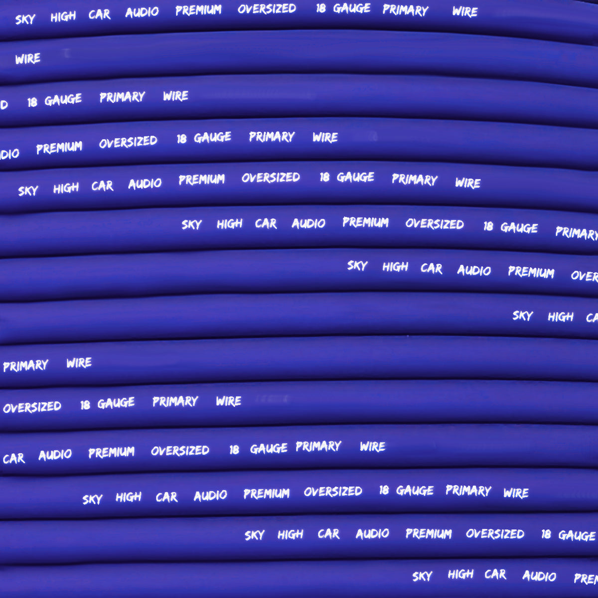Sky High Car Audio CCA 18 Gauge Primary Wire – 500ft Spool - Sold by Audio Sellerz