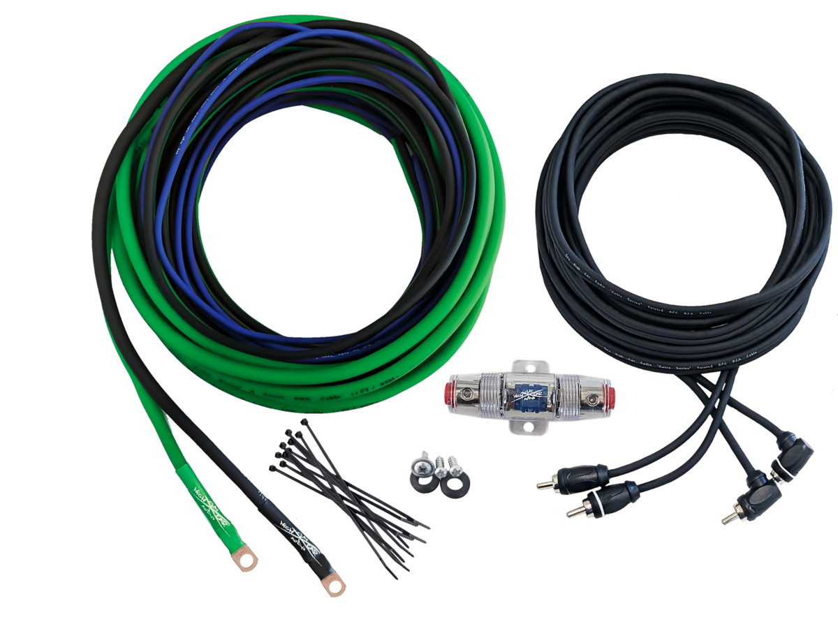 Sky High Car Audio CCA 8 Gauge E-Series Amp Kit - Sold by Audio Sellerz
