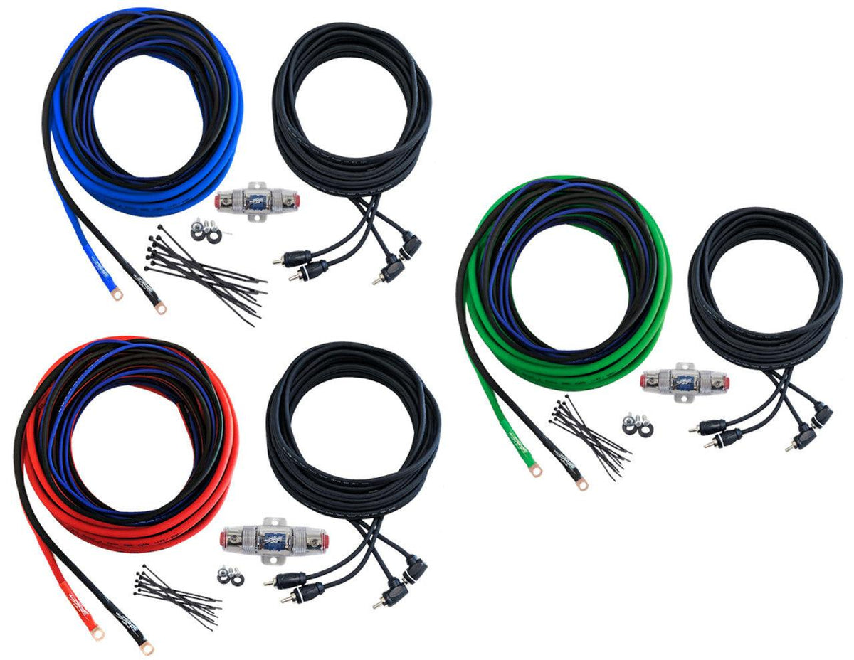 Sky High Car Audio CCA 8 Gauge E-Series Amp Kit - Sold by Audio Sellerz
