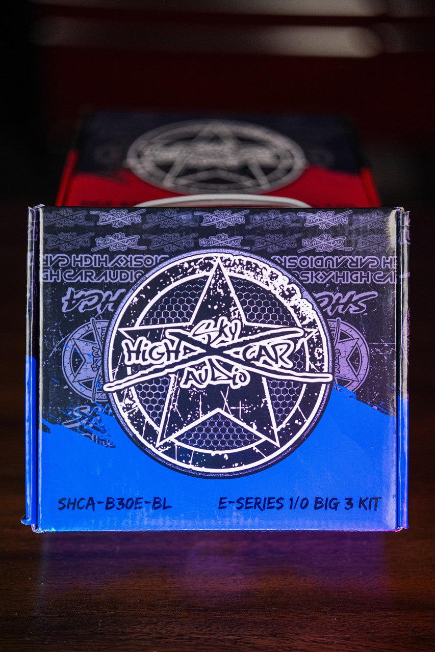 Sky High Car Audio E-Series 1/0 CCA Big 3 Upgrade Kit - Audio Sellerz