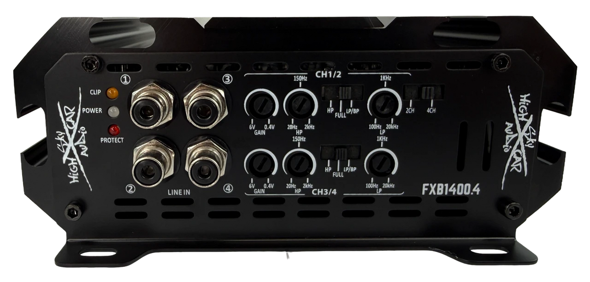 Sky High Car Audio FXB 1400.4 4-Channel Amplifier - Sold by Audio Sellerz