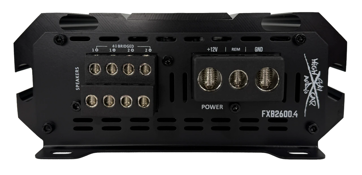 Sky High Car Audio FXB 2600.4 Compact 4-Channel Amplifier - Sold by Audio Sellerz