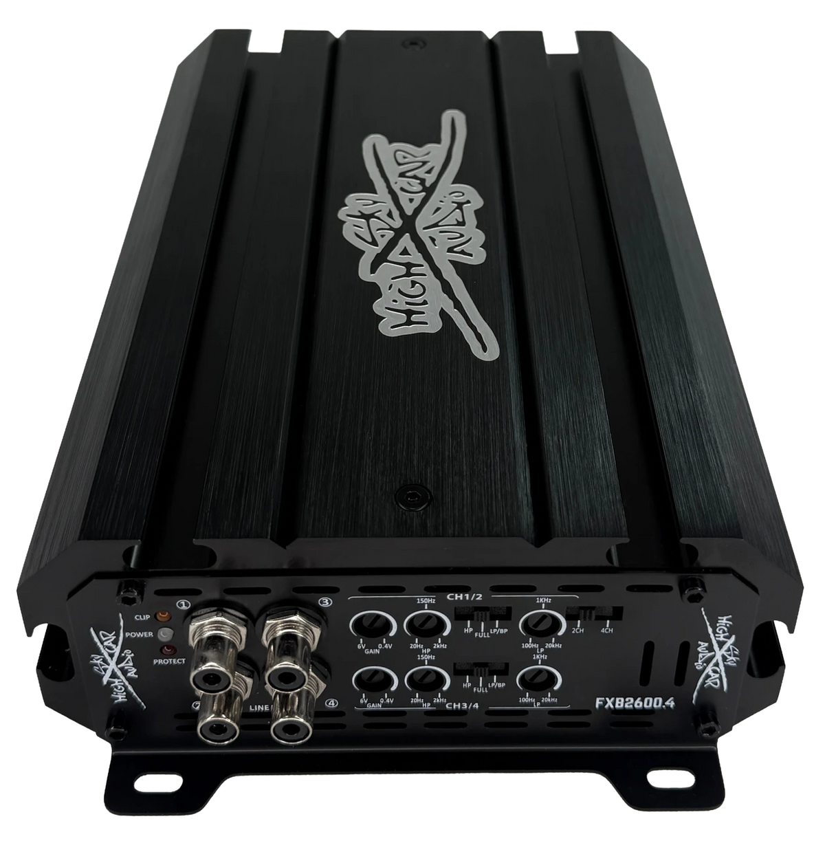 Sky High Car Audio FXB 2600.4 Compact 4-Channel Amplifier - Sold by Audio Sellerz