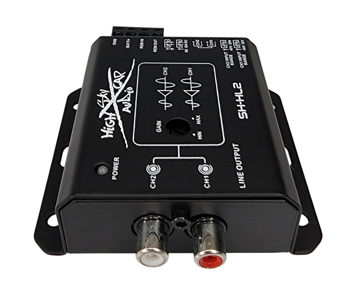 Sky High Car Audio HL 2 -2 Channel Hi To Low Converter - Sold by Audio Sellerz