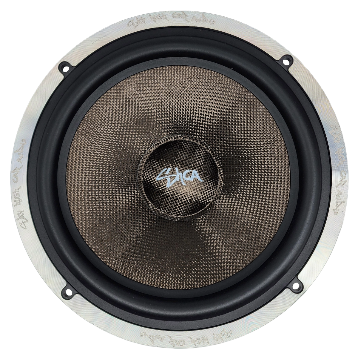 Sky High Car Audio SH-8FE 8" Mid Woofer Pair w/ Carbon Fiber Cone - Sold by Audio Sellerz
