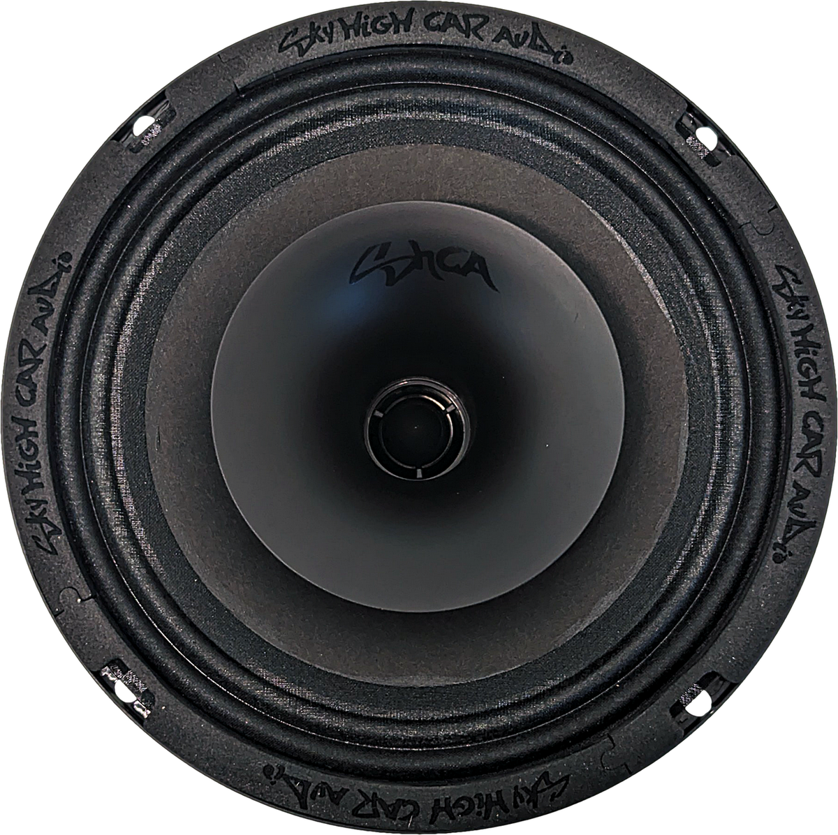 Sky High Car Audio SH-CX64SLIM 6.5” Slim Coaxial Speaker with Compression Driver Horn – Single - Sold by Audio Sellerz