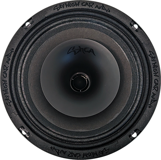 Sky High Car Audio SH-CX64SLIM 6.5” Slim Coaxial Speaker with Compression Driver Horn – Single - Sold by Audio Sellerz