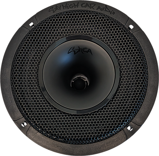 Sky High Car Audio SH-CX64SLIM 6.5” Slim Coaxial Speaker with Compression Driver Horn – Single - Sold by Audio Sellerz