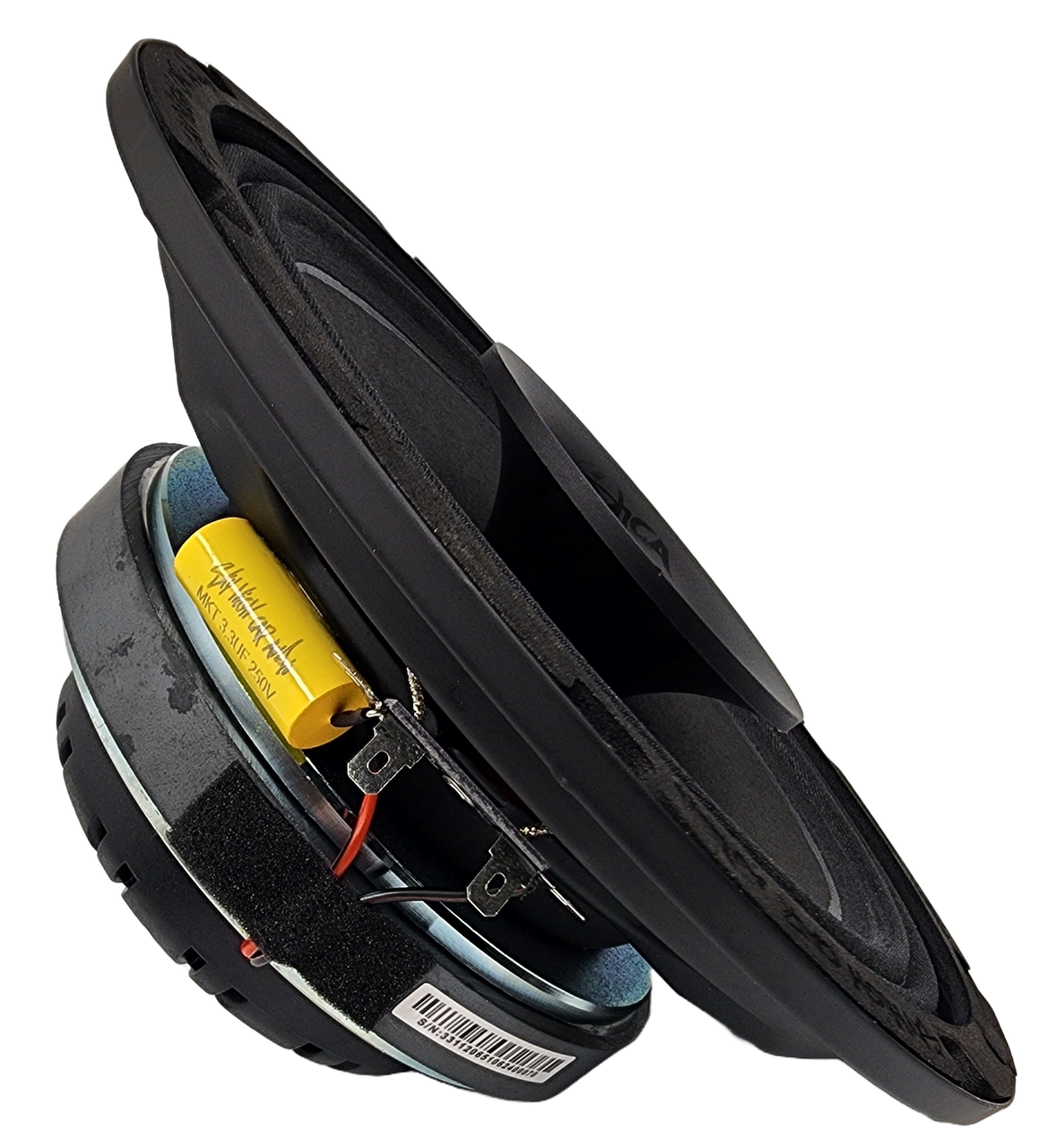 Sky High Car Audio SH-CX84SLIM 8” Slim Coaxial Speaker with Compression Driver Horn – Single - Sold by Audio Sellerz