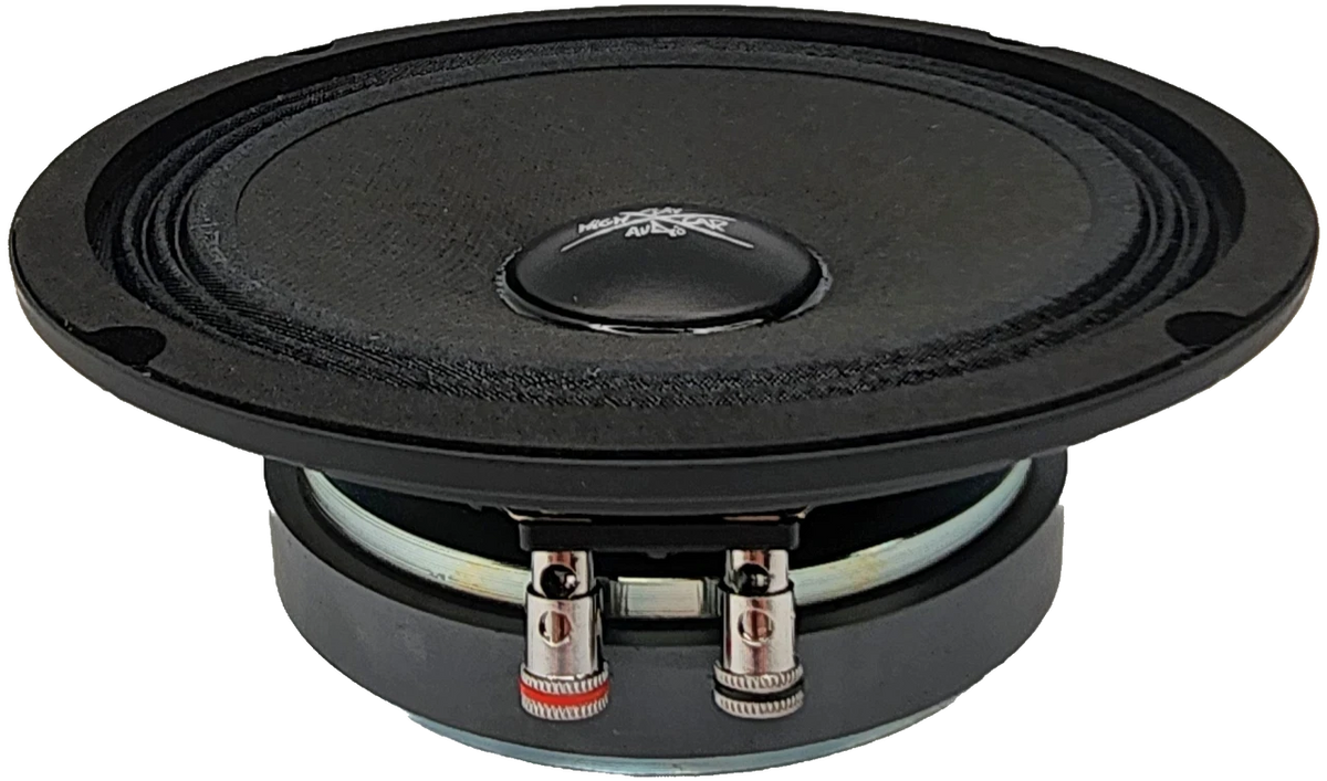 Sky High Car Audio SH-EL64SLIM 6.5" Slim Midrange Loudspeaker – 200W RMS 4 Ohm Single Speaker - Sold by Audio Sellerz