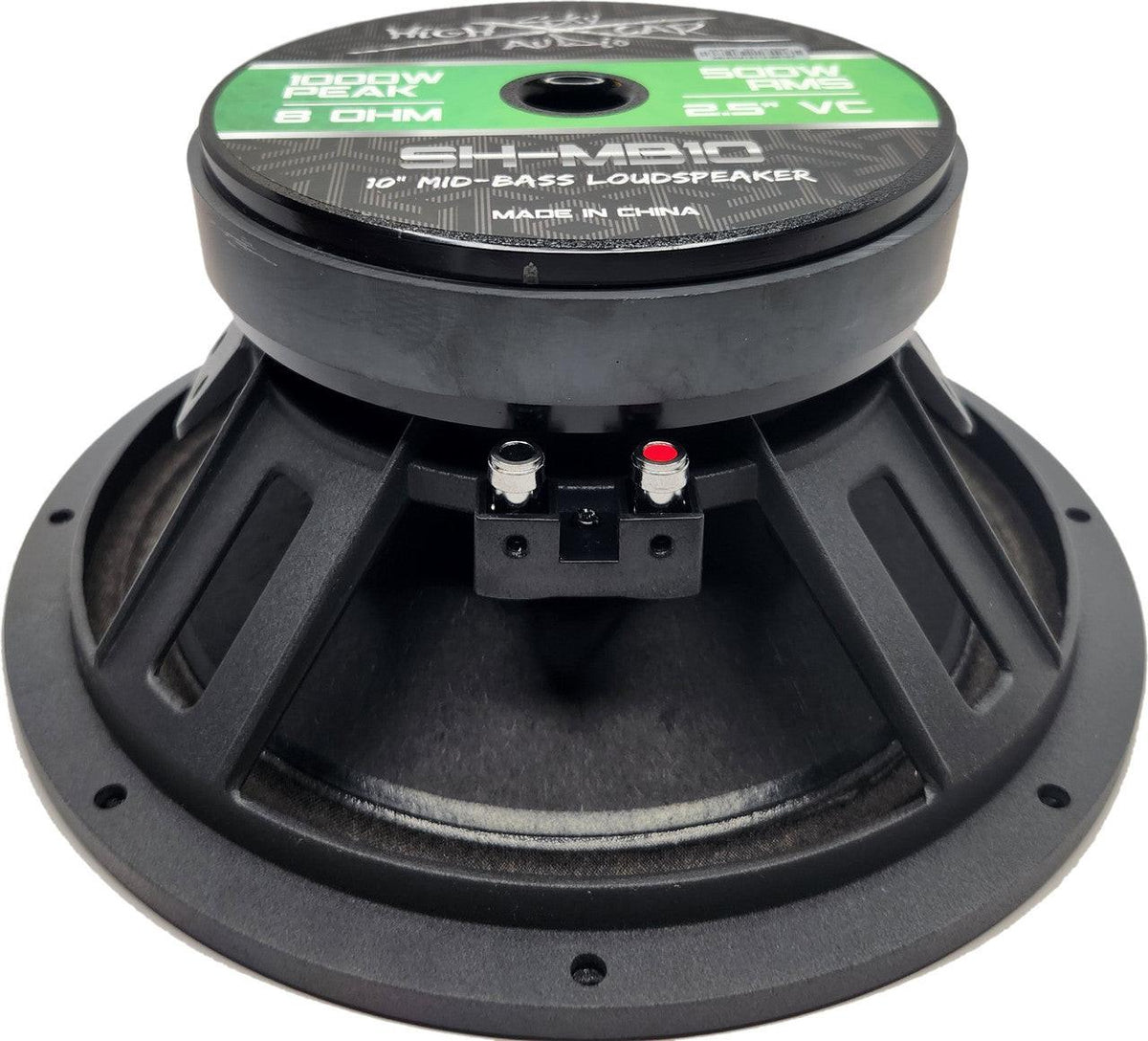 Sky High Car Audio SHCA Pro Audio MB10 – 10" Midbass Loudspeaker 1000 Watts 8 Ohm (Single) - Sold by Audio Sellerz