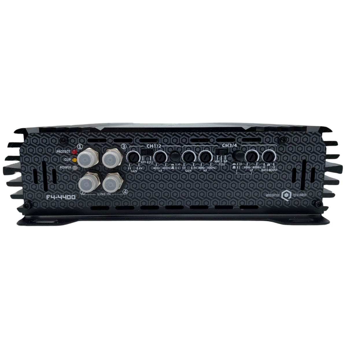 SoundQubed 4400 Watt F4-4400 Full Bridge 4 Channel Amplifier - Sold by Audio Sellerz