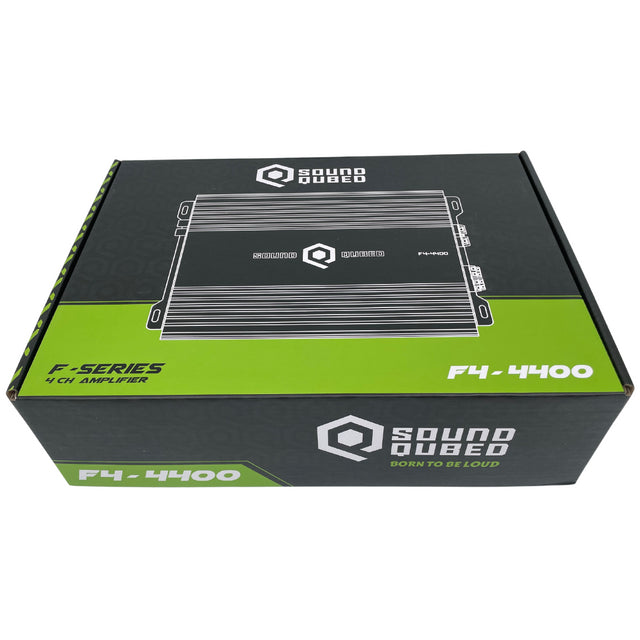 SoundQubed 4400 Watt F4-4400 Full Bridge 4 Channel Amplifier - Sold by Audio Sellerz