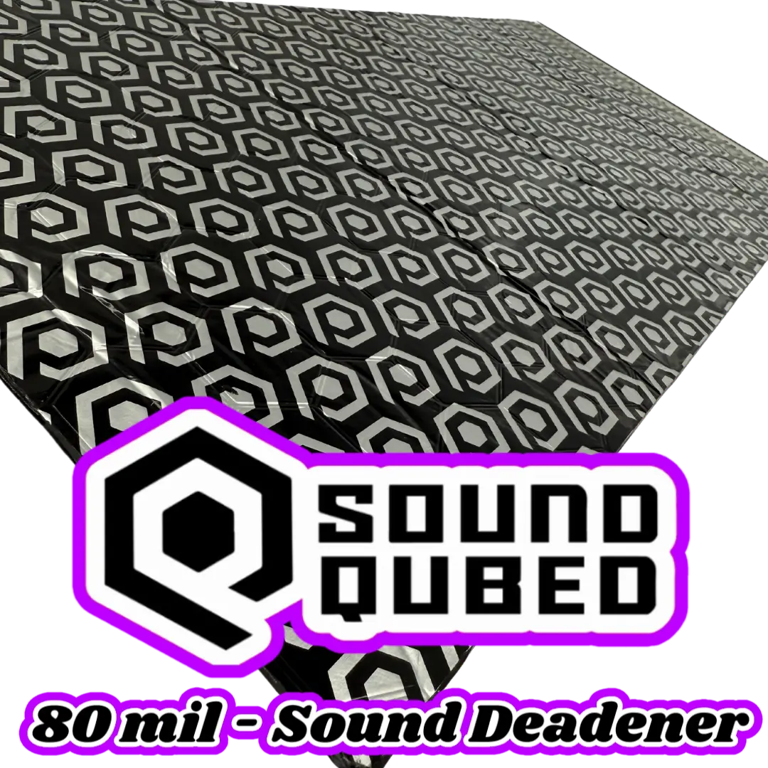SoundQubed 80 Mil Sound Deadener 36 Sq Ft 20 Sheets - Sold by Audio Sellerz