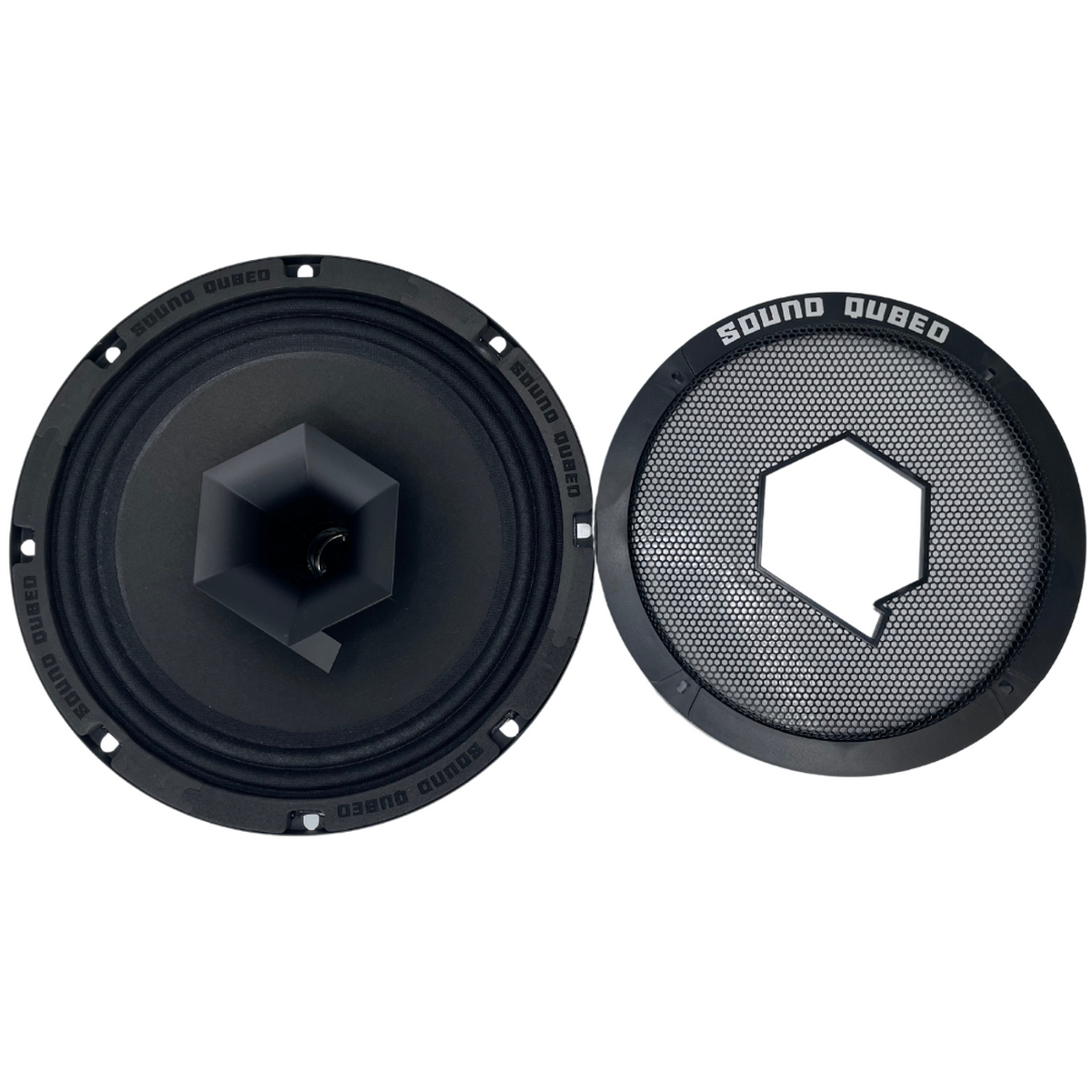 SoundQubed BGS-CX84SL 8" Coaxial Slim Loudspeaker with 1" Compression Driver 4 Ohm 150W RMS - Sold by Audio Sellerz