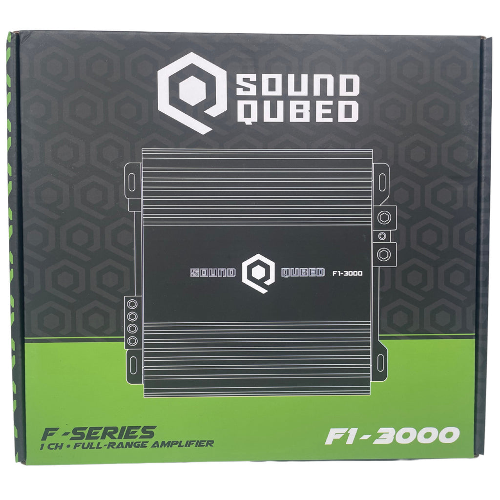 SoundQubed F1-3000 Full Bridge Mono Block Amplifier - Sold by Audio Sellerz