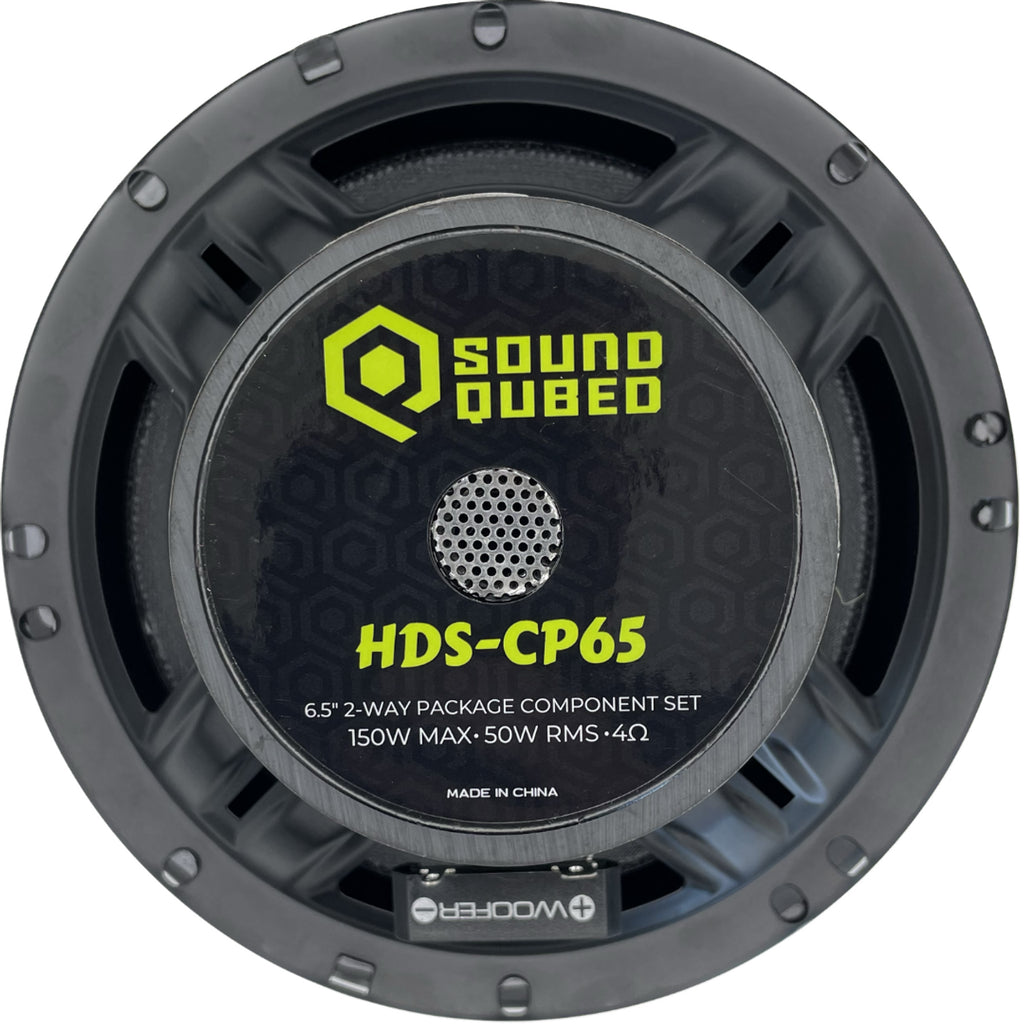 SoundQubed HDS Series 6.5" Components 2-Way Speakers Pair - Sold by Audio Sellerz