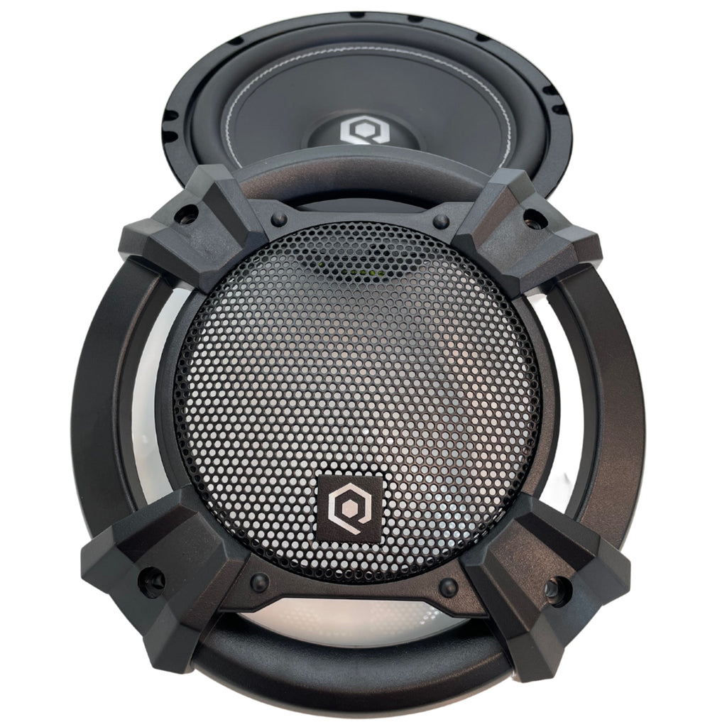 SoundQubed HDS Series 6.5" Components 2-Way Speakers Pair - Sold by Audio Sellerz