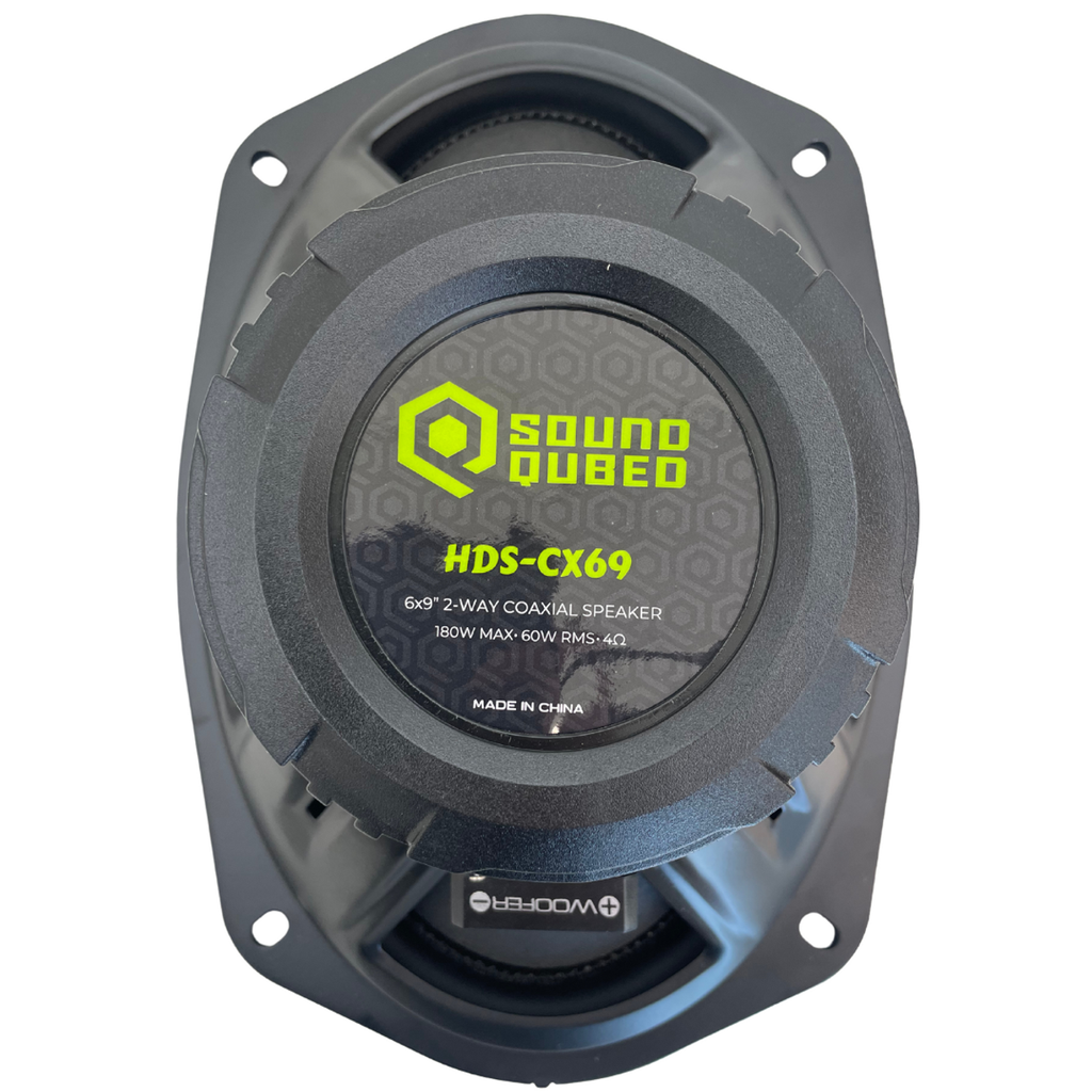SoundQubed HDS Series 6x9" Coaxial 3-Way Speaker Pair - Sold by Audio Sellerz
