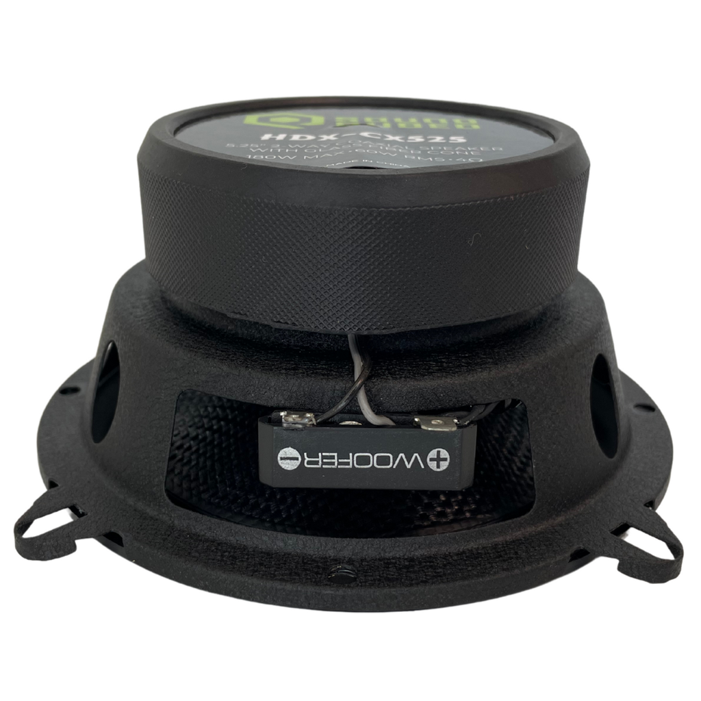 SoundQubed HDX Series 5.25" Coaxial 2-Way Speakers Pair - Sold by Audio Sellerz