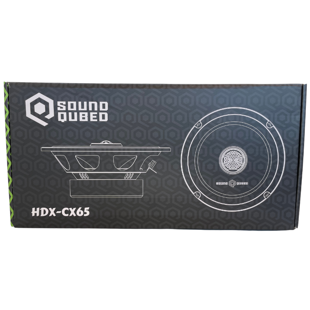 SoundQubed HDX Series 6.5" Coaxial 2-Way Speakers Pair - Sold by Audio Sellerz