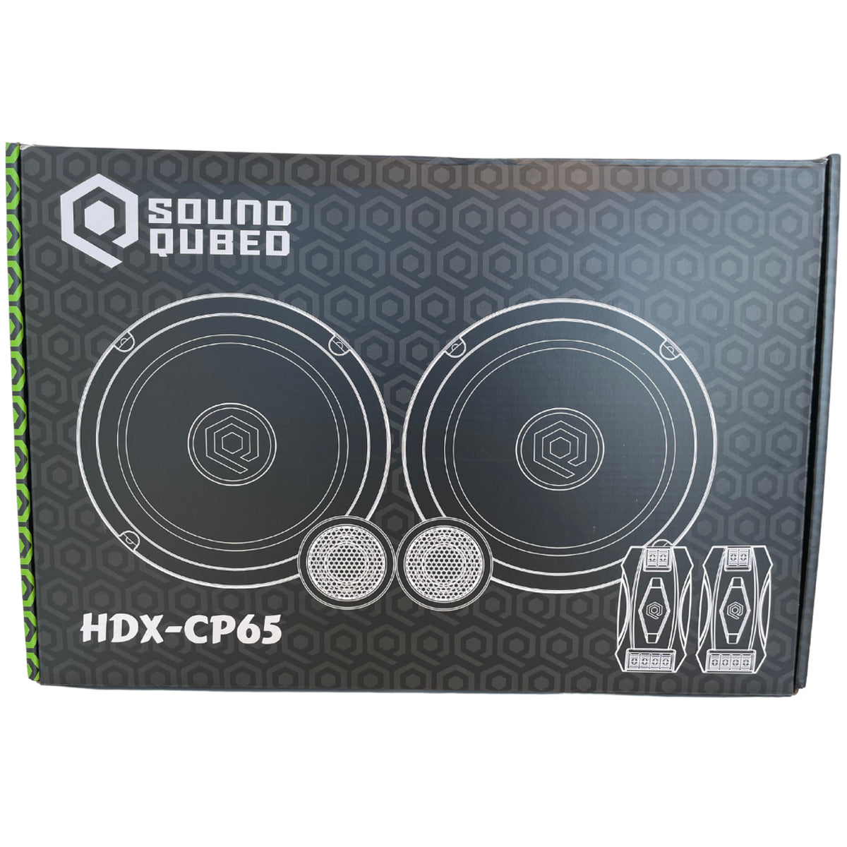 SoundQubed HDX Series 6.5" Component Speaker Set Pair - Sold by Audio Sellerz