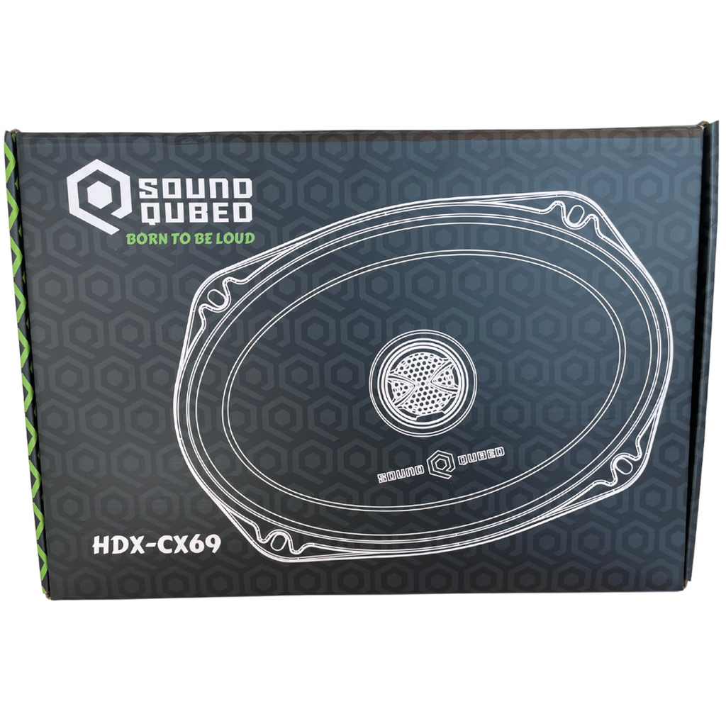 SoundQubed HDX Series 6x9" Coaxial 2-Way Speakers Pair - Sold by Audio Sellerz