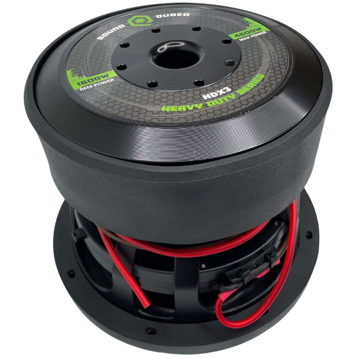 SoundQubed HDX3 10" Competition Subwoofer 1500W RMS D1 or D2 - Sold by Audio Sellerz