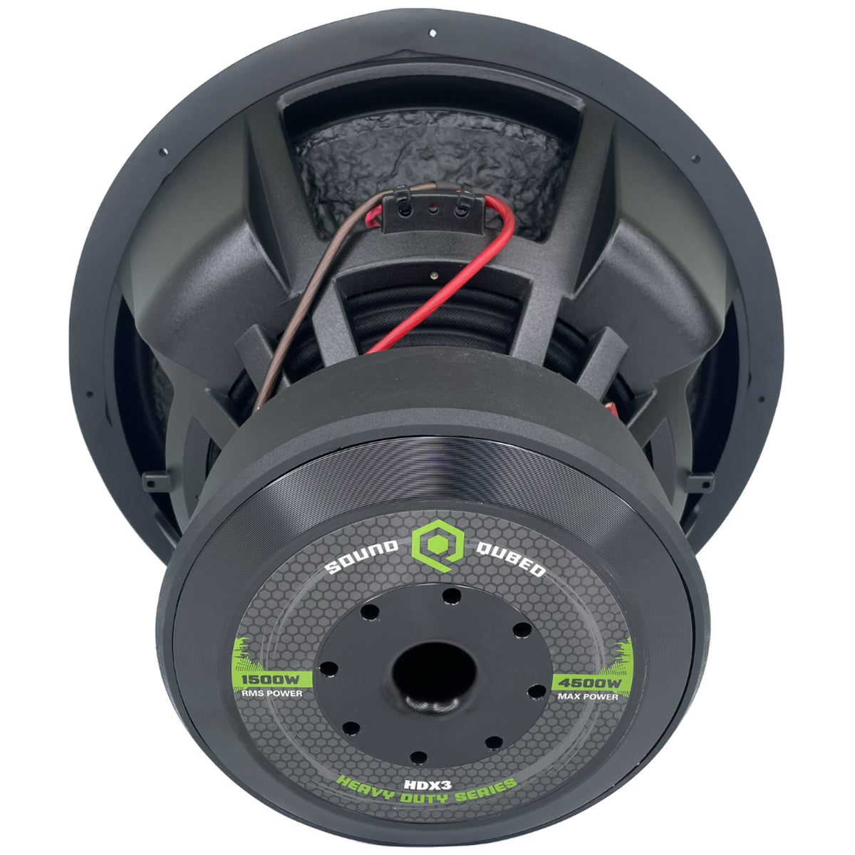 SoundQubed HDX3 18" Competition Subwoofer 1500W RMS D1 or D2 - Sold by Audio Sellerz