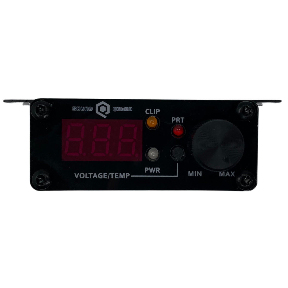 SoundQubed SK1 Bass Knob for F-Series Amplifiers with Voltmeter Temperature Monitor and Clip Light - Sold by Audio Sellerz