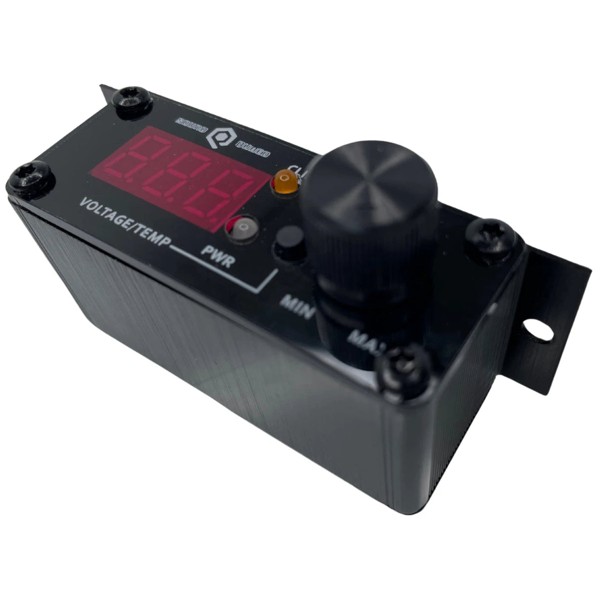 SoundQubed SK1 Bass Knob for F-Series Amplifiers with Voltmeter Temperature Monitor and Clip Light - Sold by Audio Sellerz