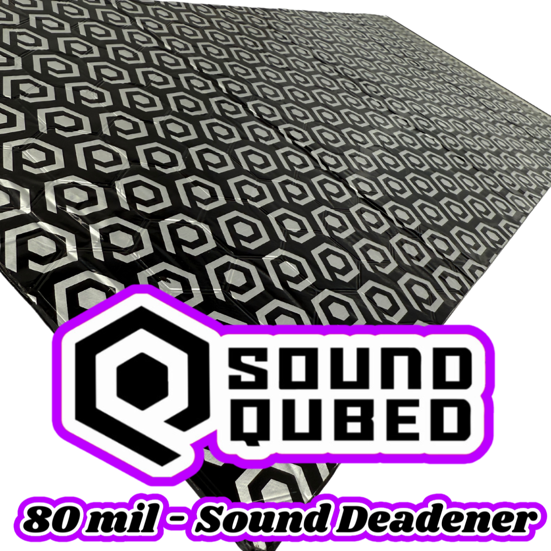 SoundQubed 80 Mil Sound Deadener 36 Sq Ft 20 Sheets.