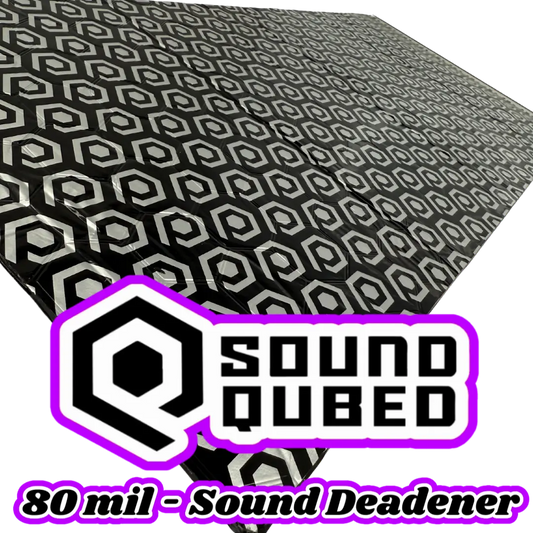 SoundQubed 80 Mil Sound Deadener 36 Sq Ft 20 Sheets.