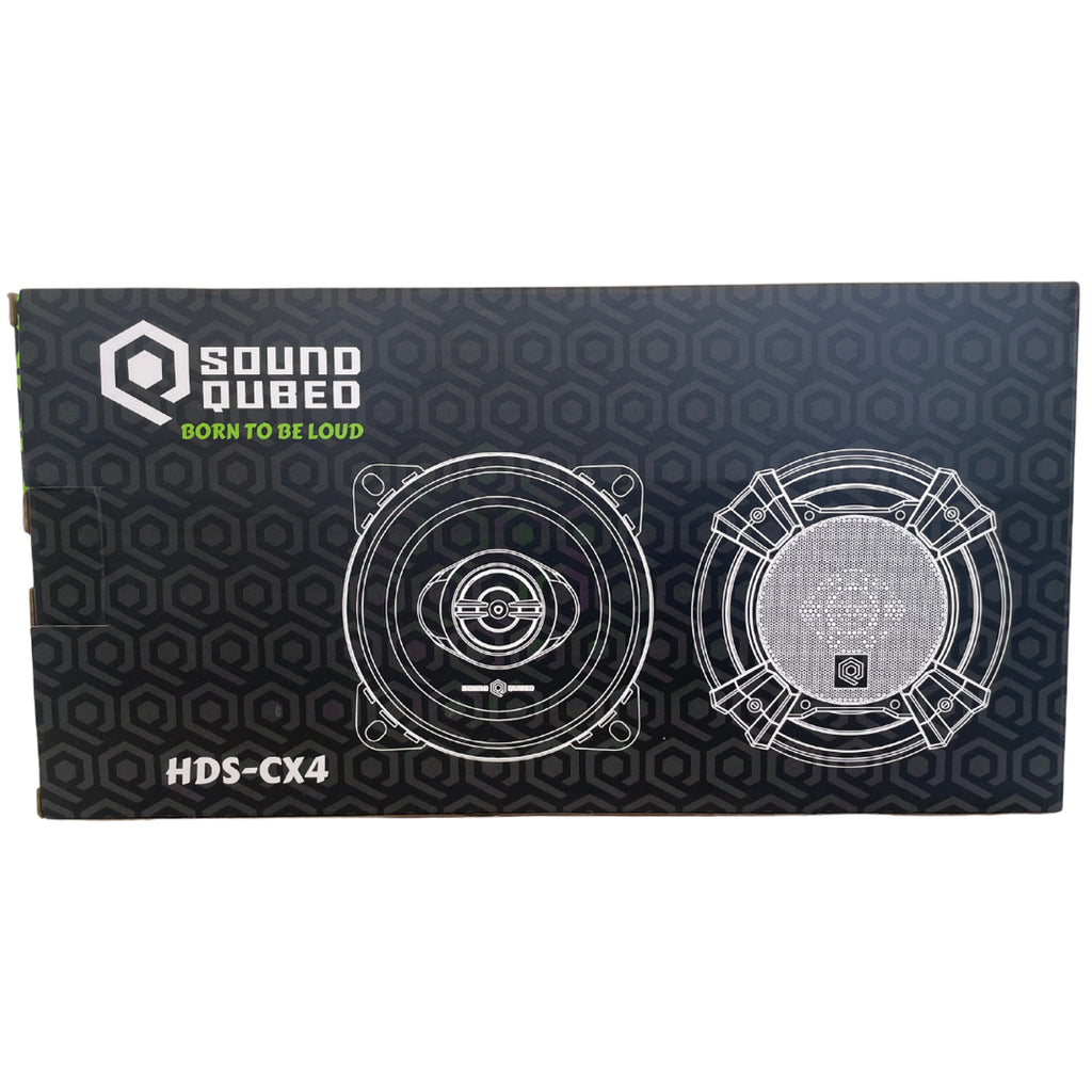 Soundqubed HDS Series 4" Coaxial 2-way Speakers - Sold by Audio Sellerz