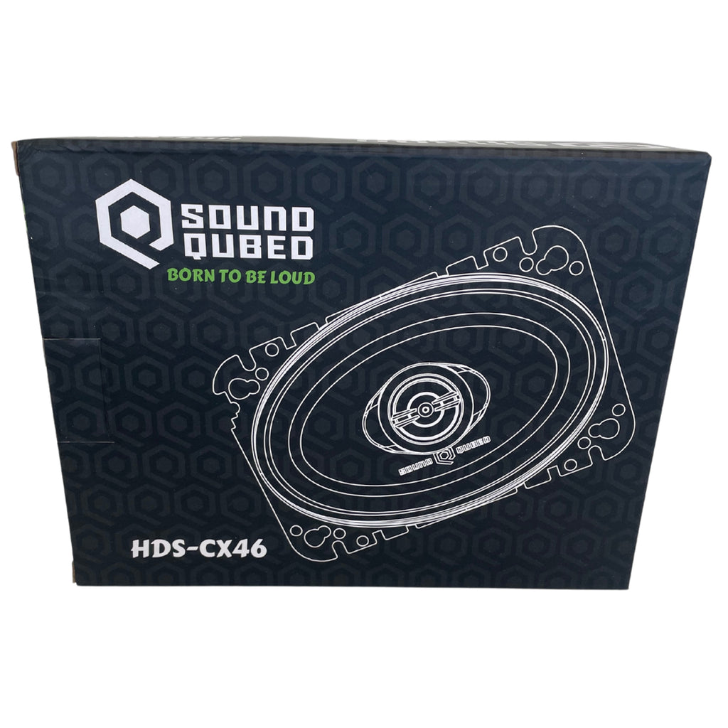 Soundqubed HDS Series 4x6" Coaxial 2-way Speakers - Sold by Audio Sellerz