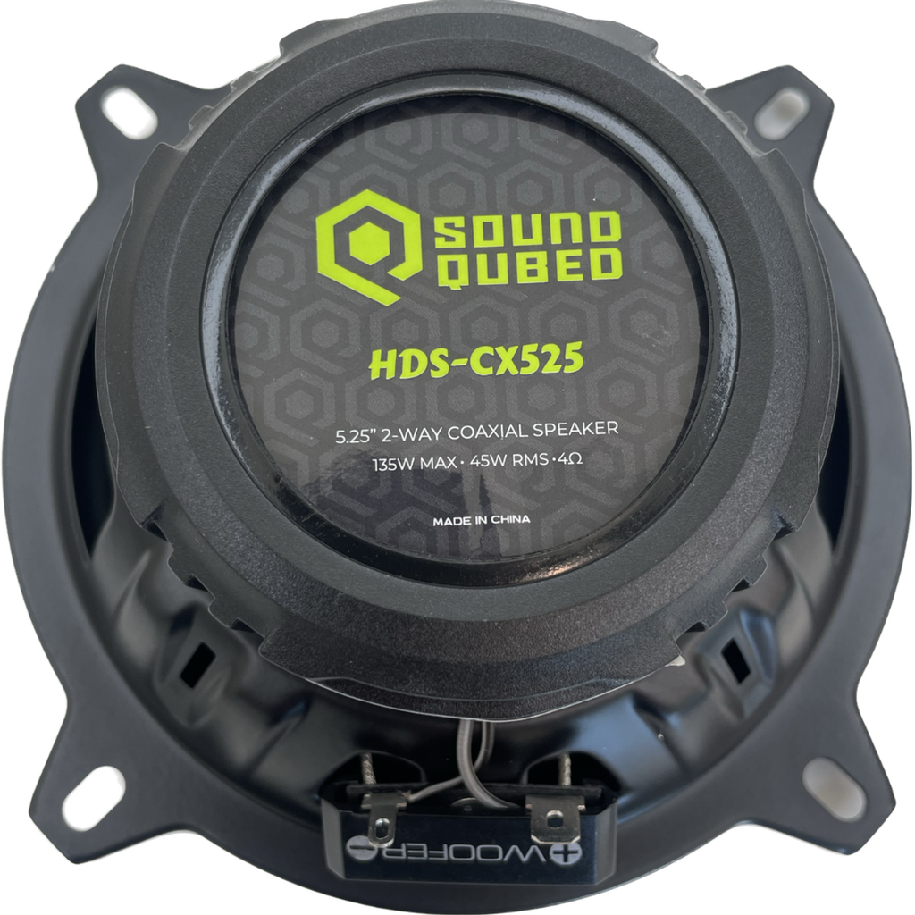 Soundqubed HDS Series 5.25" Coaxial 2-way Speakers - Sold by Audio Sellerz