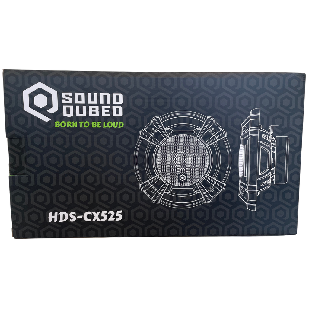 Soundqubed HDS Series 5.25" Coaxial 2-way Speakers - Sold by Audio Sellerz
