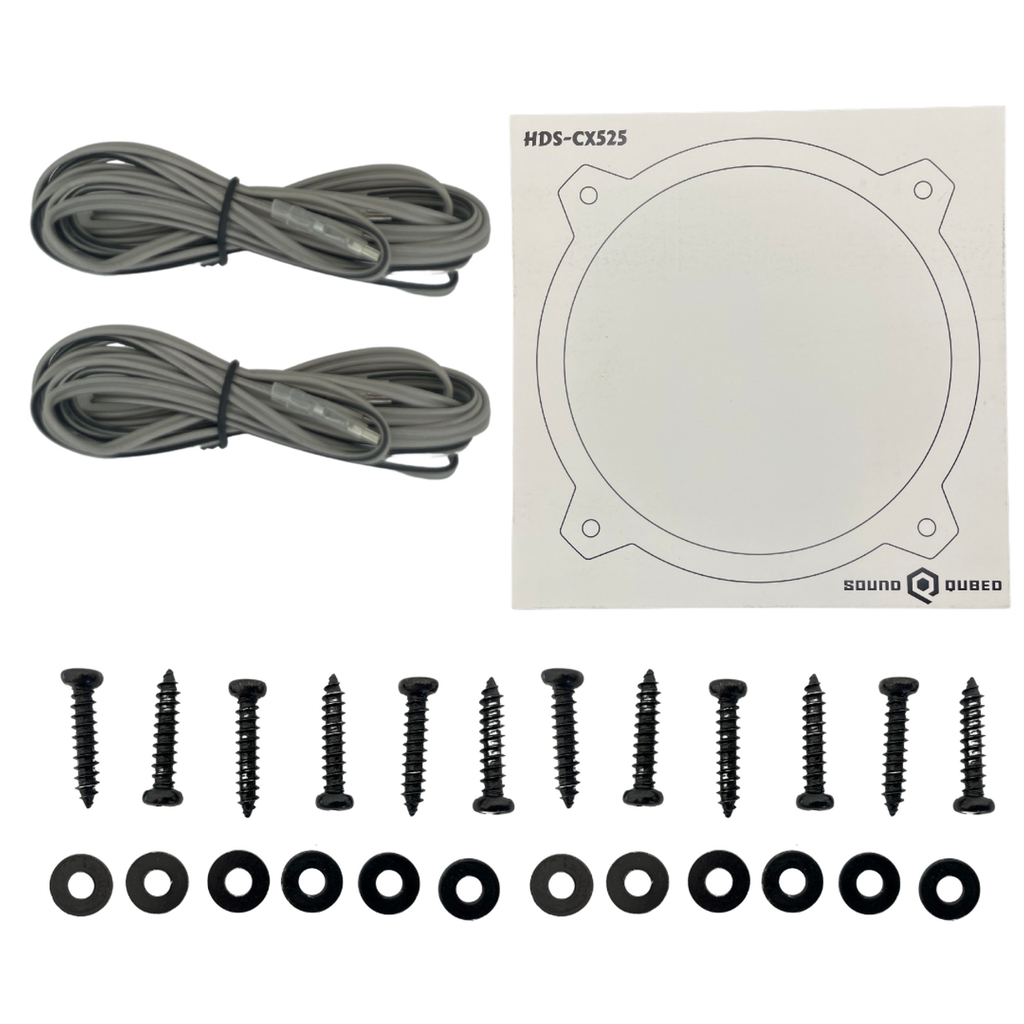 Soundqubed HDS Series 5.25" Coaxial 2-way Speakers - Sold by Audio Sellerz
