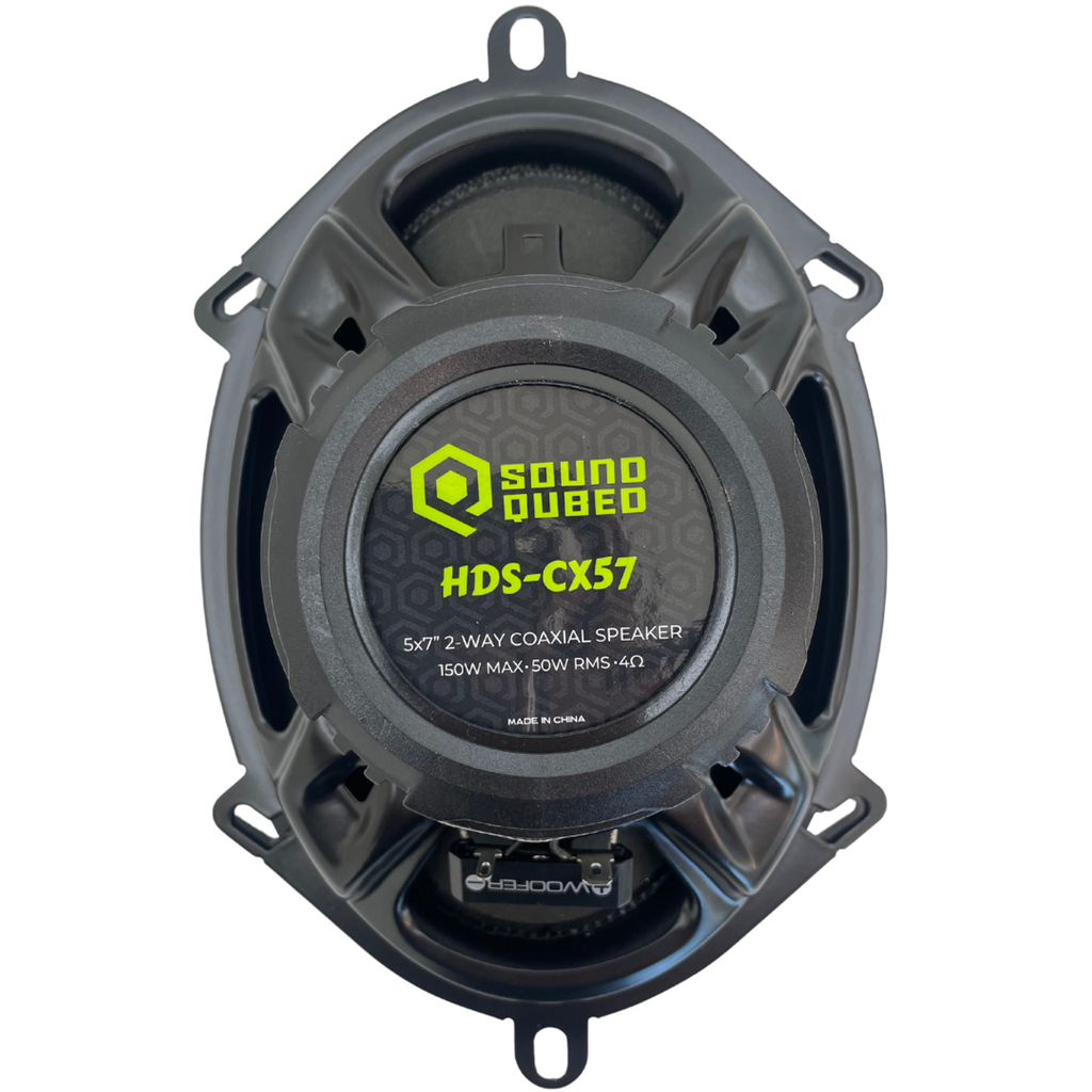 Soundqubed HDS Series 5x7" Coaxial 2-way Speakers - Sold by Audio Sellerz