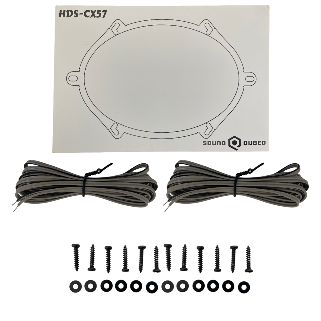 Soundqubed HDS Series 5x7" Coaxial 2-way Speakers - Sold by Audio Sellerz