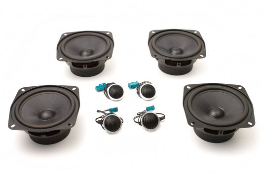Bavsound Stage One BMW Speaker Upgrade for 1995-2001 E38 Sedan.