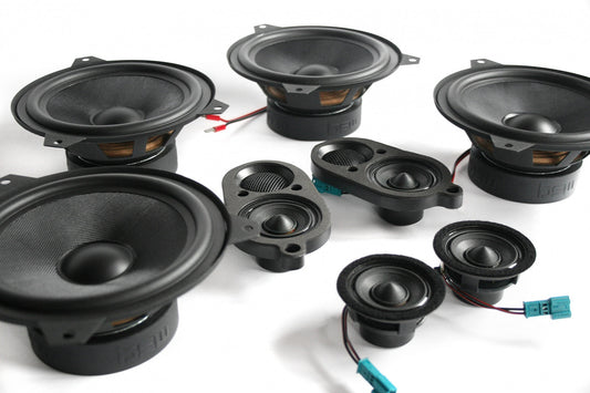 Bavsound Stage One Speaker Upgrade for E46 Coupe with Harman Kardon.