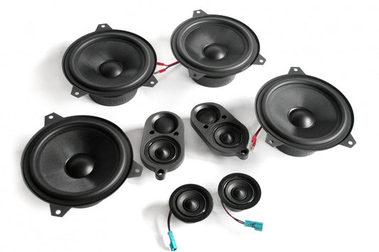 Bavsound Stage One Speaker Upgrade for E46 Coupe with Harman Kardon.