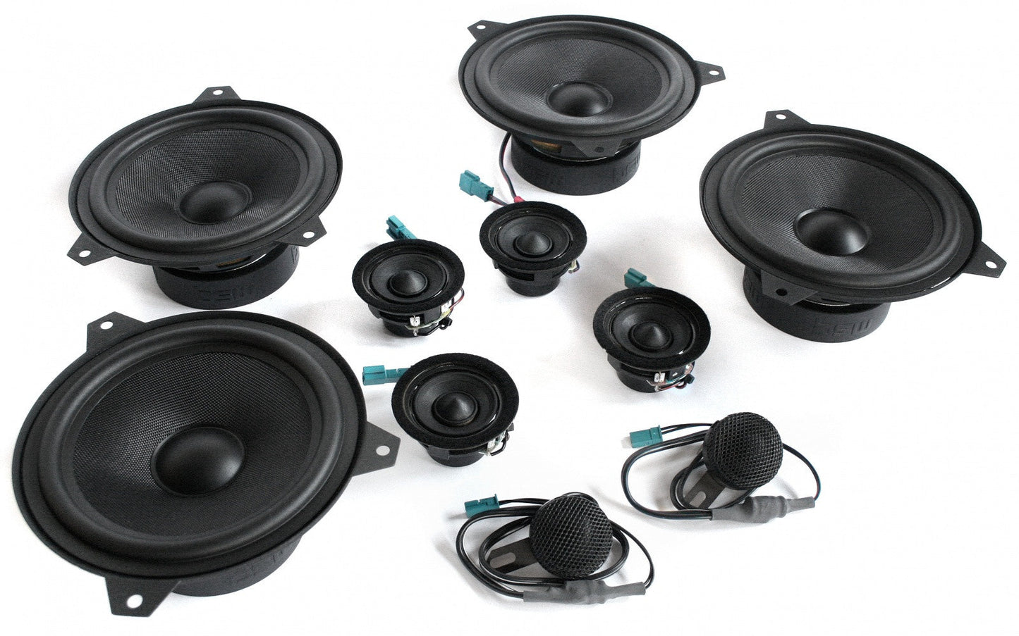 Bavsound Stage One Speaker Upgrade for E46 Sedan/Wagon with Standard Hi-Fi.