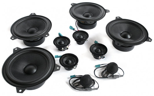 Bavsound Stage One Speaker Upgrade for E46 Sedan/Wagon with Standard Hi-Fi.