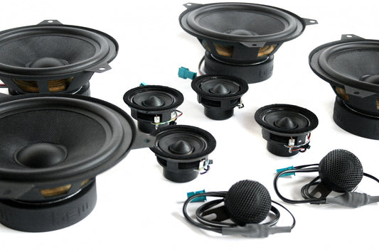 Bavsound Stage One Speaker Upgrade for E46 Sedan/Wagon with Standard Hi-Fi.