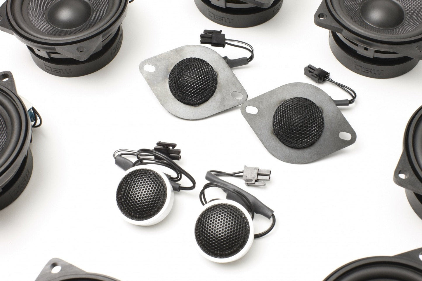Stage One BMW Speaker Upgrade for E60/E61 Sedan/Wagon with DIRAC / EPS.