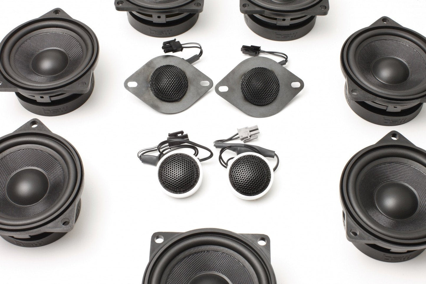 Stage One BMW Speaker Upgrade for E60/E61 Sedan/Wagon with DIRAC / EPS.